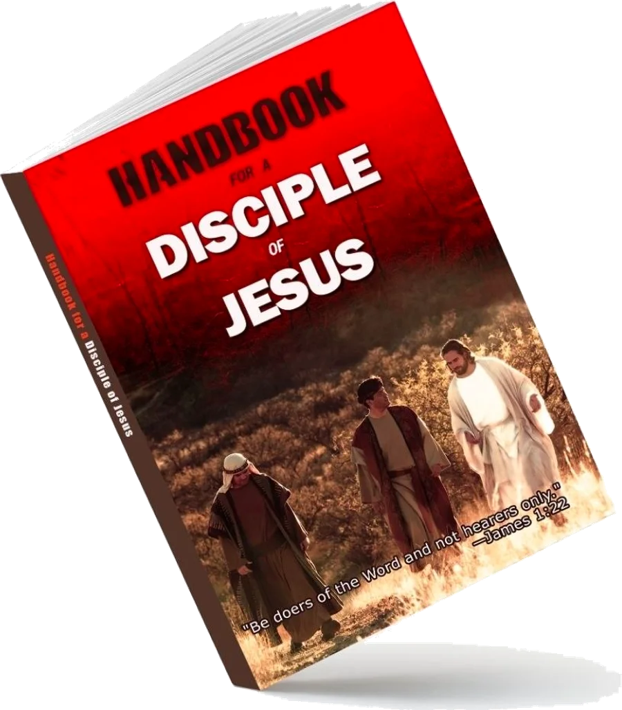 Handbook for a Disciple of Jesus by Paul Joseph — paperback mockup